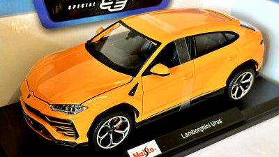Maisto Maßstab 1:18 - Lamborghini Urus - orange - Modellauto!