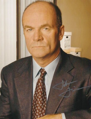 John Finn Hand Signed 8x6 Inch Cold Case Photo