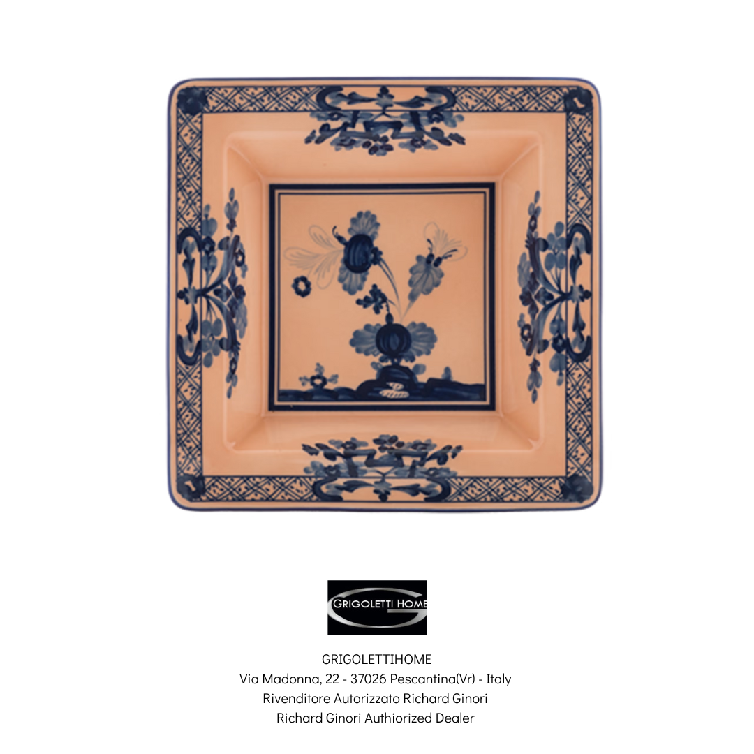 Richard Ginori - Oriente Italiano Cipria - Squared Change Tray 
