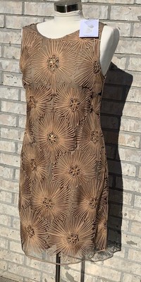 belle badgley mischka sequin dress