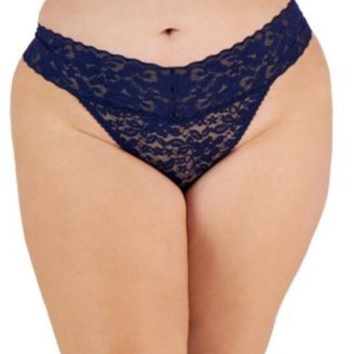 New INC International Concepts 3 Pair Sheer Lace Thong Underwear Panties Plus 3X - Picture 5 of 15