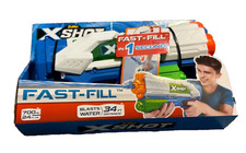 New  X-Shot FAST FILL Water Blaster by ZURU, 24oz Squirt Gun