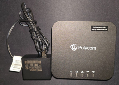 Polycom OBI302 Obihai 302 Voice Adapter USB 2 FXS ATA Clean Tested ...