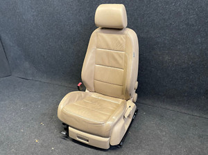 LEDER Fahrersitz VW JETTA 3 III Sitz links purebeige Ausstattung 1K5881021FQ