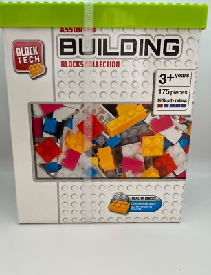 Block Tech verschiedene Bausteine Sammlung (175 Stück)(Neu & Originalverpackt)