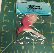 Unopened Mangelsen's Hummingbird for crafting or floral display wire attached