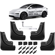 for 2026 Tesla Model Y Juniper Accessories Mud Flaps, Splash Guards Fenders,..