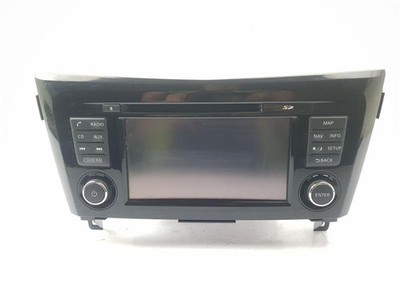 2013-2021 MK2 NISSAN QASHQAI SATELLITE NAVIGATION SAT NAV CD UNIT WITH SD CARD