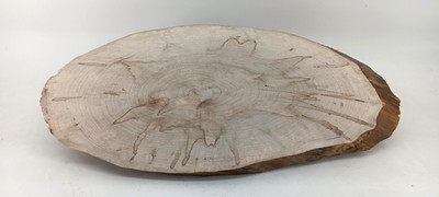 Ambrosia Maple Live-edge Cookie, 1'' x 10 3/4'' x 23 1/4''