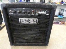 Fender Rumble 15 amp Bass Amplification - Vintage! Really Fat Sound!