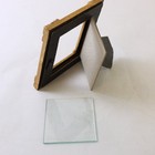 Vintage Gold Finish Ornate Flower Design Tabletop Picture Frame 2.5"x3" — photo 5