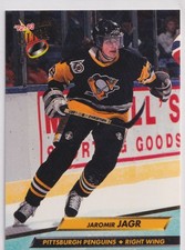 1992-93 ULTRA JAROMIR JAGR PITTSBURGH PENGUINS #164