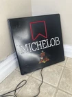 Working Vintage Retro 1980s Michelob Beer Sign Faux Neon, Man Cave Bar Sign