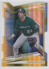 2022 Panini Elite Extra Edition Prime Numbers Gold Die-Cut /10 David McCabe 1pm3