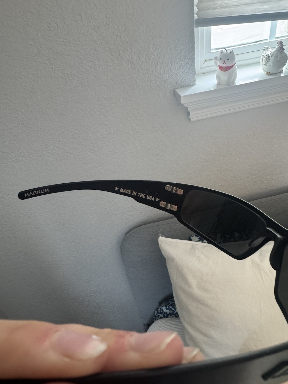 GATORZ MAGNUM BALLISTICS ANODIZED with Black Logo & Black Frame Shooting Glasses