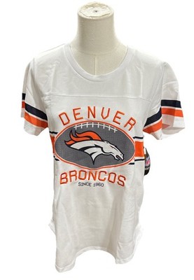 Krollczech Cz Denver Broncos Jersey Dress Denver Broncos Women's Jersey  Tshirt Ultra Game M Medium Football