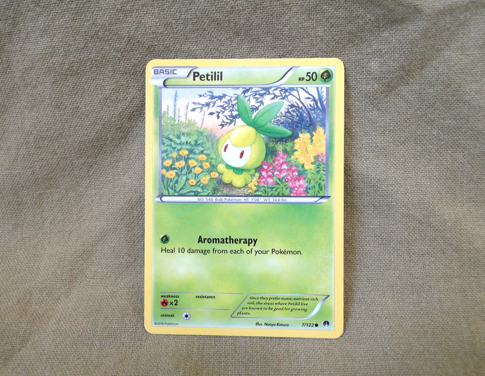 Pokemon Trading Card - BREAKpoint: Petilil 7/122