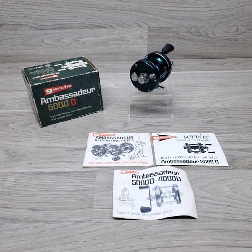 Moulinet Abu Garcia Ambassadeur 5000D Vintage - Suède - Excellent état