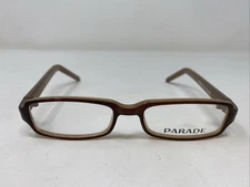Parade Eyewear PK-014 BROWN 45-15-125 Plastic Full Rim Eyeglasses Frame 1192