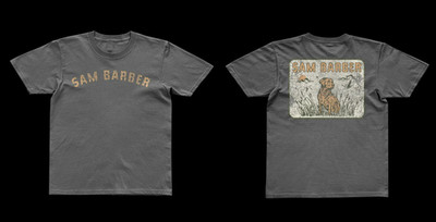Sam Barber Duckdog Graphic Multicolor 2 Sided Short Sleeves T Shirt