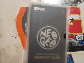 Neo Geo AES Games Lot 9 Titles Controller Pro x2 Memory Card Boxed Tested Japan