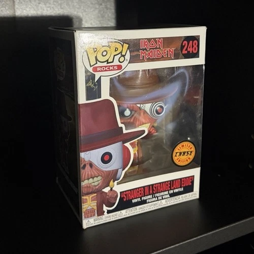 Funko Iron Maiden Pop! Rocks #248 Stranger in a Strange Land Eddie Chase Figure