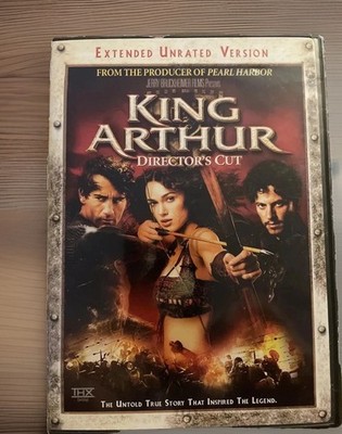 King Arthur The Director's Cut Widescreen Edition DVD Kiera Knightly Vtg 2004