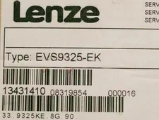 EVS9325EK NEW LENZE EVS9325-EK SERVO INVERTER