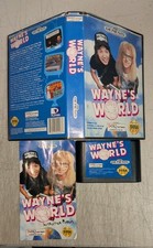 Wayne's World (Sega Genesis) Authentic Complete w/ Manual CIB Tested Working