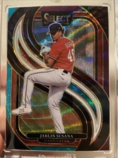 JARLIN SUSANA 2025 Panini Select Premier Level RC Tri-Color PRIZM Nationals