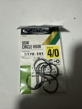 Owner Ssw Circle Hook 5178-141 4/0 Pack Of 7