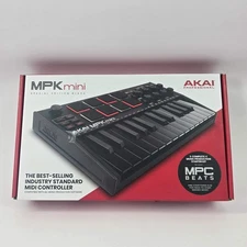 Akai MPK Mini Audio MIDI Controller MPKMINI3B