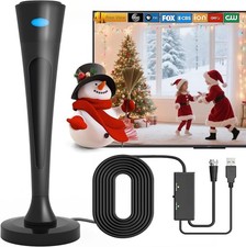 TV Antenna Indoor, 2026 Long Range TV Antenna for Smart TV, Digital TV Antenn