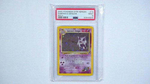 Sabrina's Gengar (Unlimited) graded PSA 9 for sale on eBay