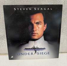 Under Siege - Laserdisc - Action - Steven Seagal - NTSC Free Shipping