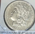 1882-O AU/UNC ~Beautiful Morgan Silver Dollar~My Private Collection~  #1709