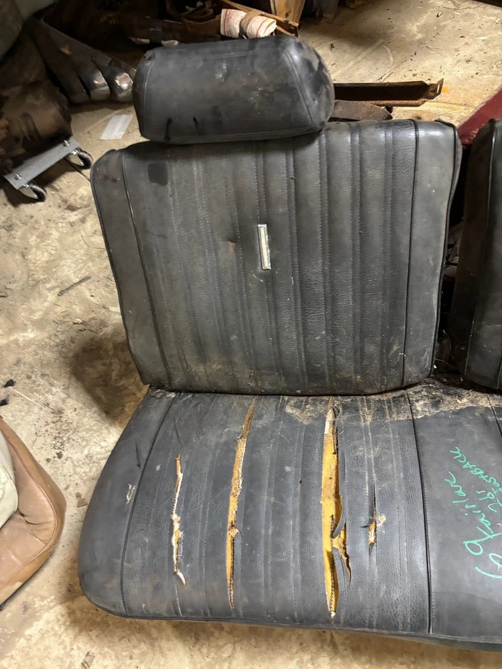 Ford Fairlane Torino 1968 1969 68 69 banco dividido asiento núcleo muy oxidado forma áspera Foto 4 de 4
