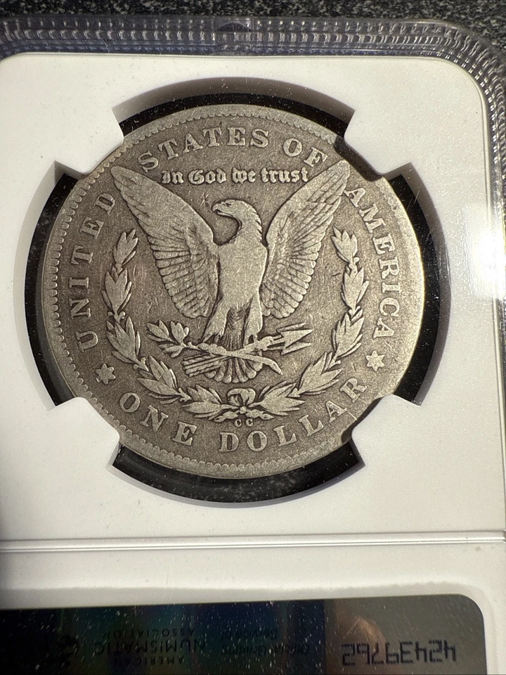 1878-CC Carson City Morgan Silver Dollar Ngc VG10 #16 - Image 2 of 3
