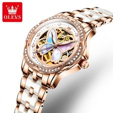 Orologio da donna Lunetta meccanico OLEVS 6615