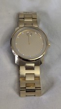 Movado Bold Gold tone 42.5mm with diamonds. Men's Watch. See Description