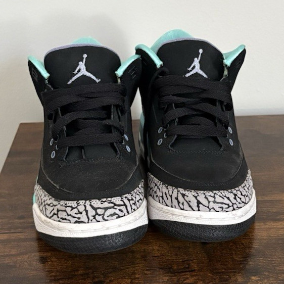 Black Teal Animal Print 6.5y