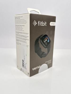 Fitbit Versa 4 Fitness Smartwatch GPS Heart Rate Sleep Tracking Black 40+ Modes