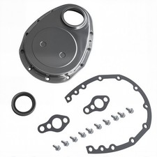 Cam Timing Chain Cover With Roller For Sb Chevy V8 Sbc 283 327 350 383 400 V8 Cam Timing Chain Cover With Roller For Sb Chevy V8 Sbc 283 327 350 383 400 V8