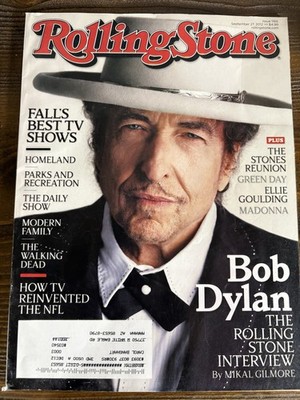 Rolling Stone Magazine - Bob Dylan Issue #1166 September 27, 2012.