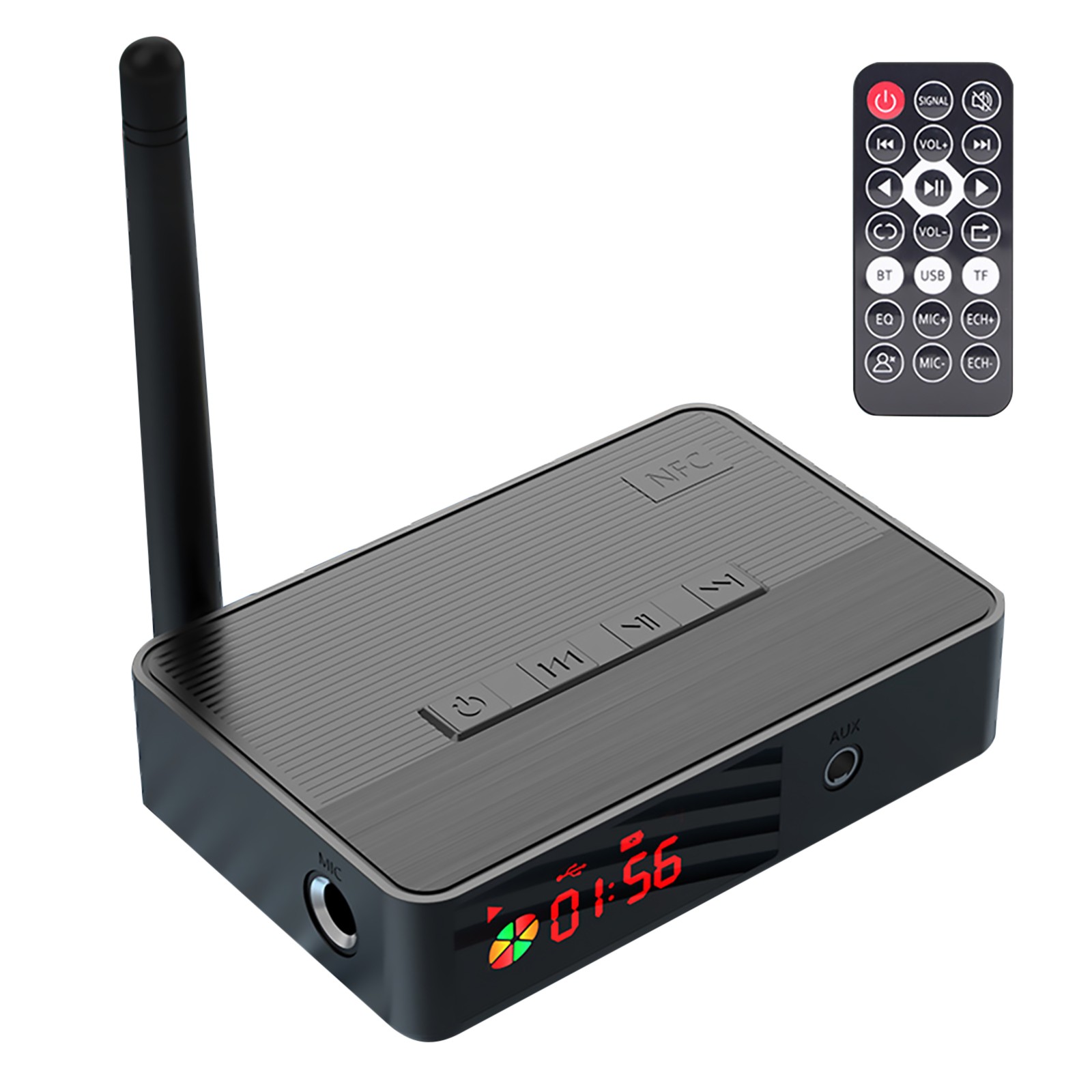 Multifunctional NFC Bluetooth 5.3 Wireless Audio Receiver Adapter