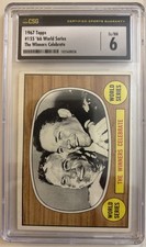 1967 Topps World Series #155 Winners Celebrate CSG 6 EX/NM ORIOLES