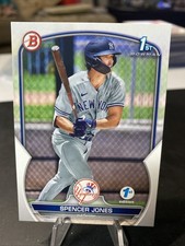 2023 Bowman 1st Edition Spencer Jones Yankees 1st Bowman