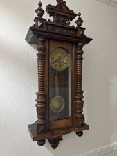 Antique Mauthe German Wall Clock – Working & Striking Well – c1920s - collection