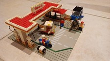 Lego Legoland 6371 Shell Tankstelle, Top, komplett, mit BDA