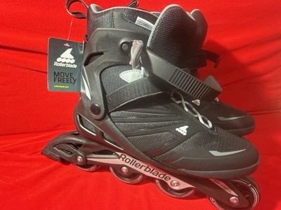 Zetrablade Rollerblades Inline Skates Men's Size 10 MAX Wheels 80mm Black